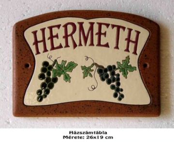 Házszámtábla 12-1 Házszámtábla 12-1