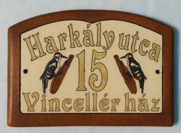 Házszámtábla 3-4 Házszámtábla 3-4